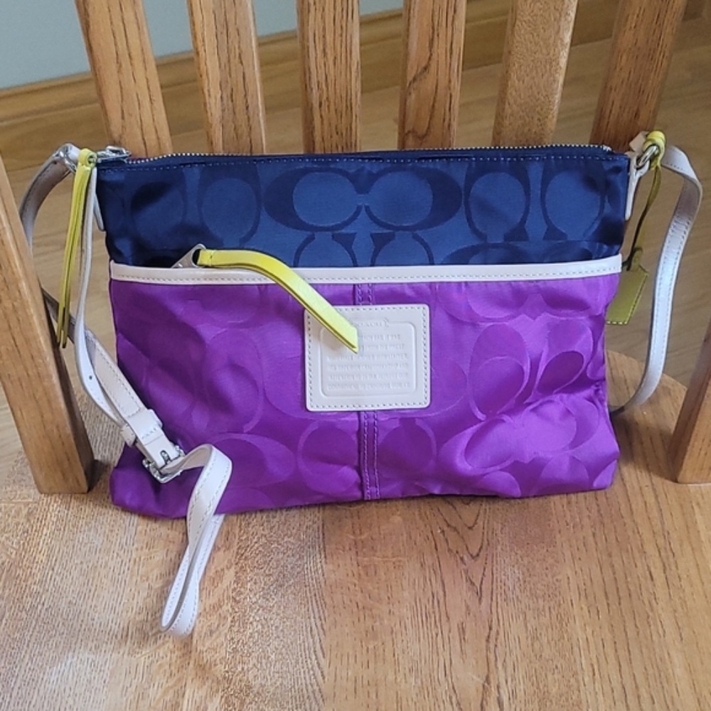COACH B1376-24864 Legacy Nylon Crossbody Bag